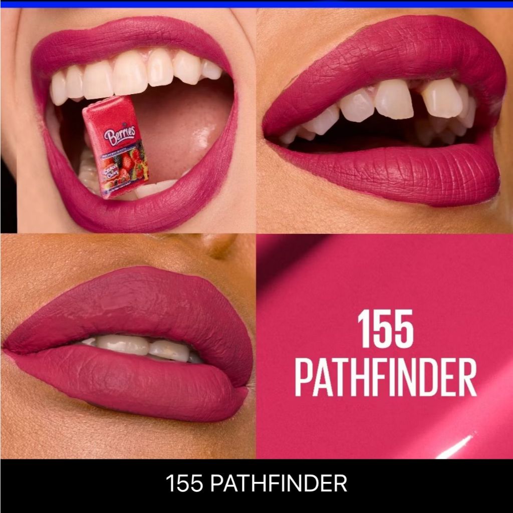MAYBELLINE Superstay Matte Ink AND Zodiac Lipcream Waterproof-155 Fathfinder Exp03/2028