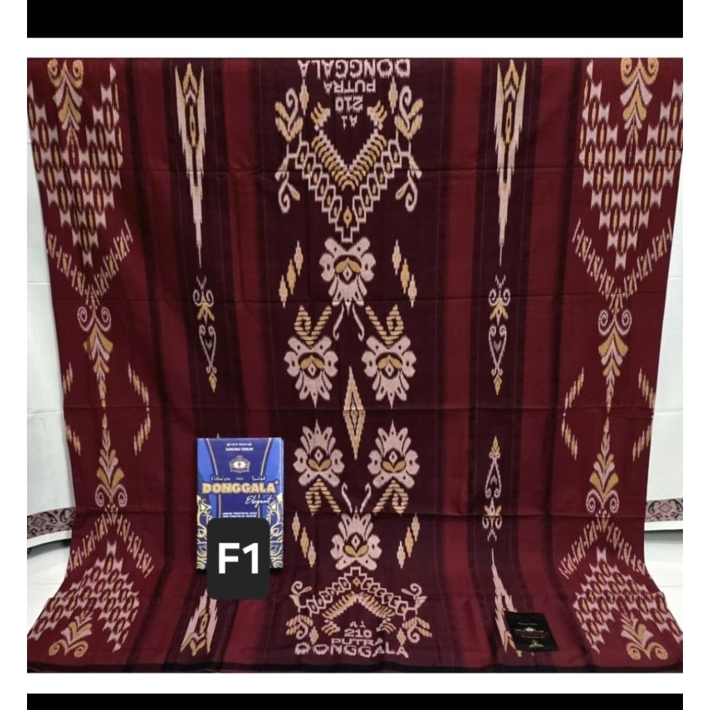 Sarung DONGGALA SONGKET DOBBY New Elegant