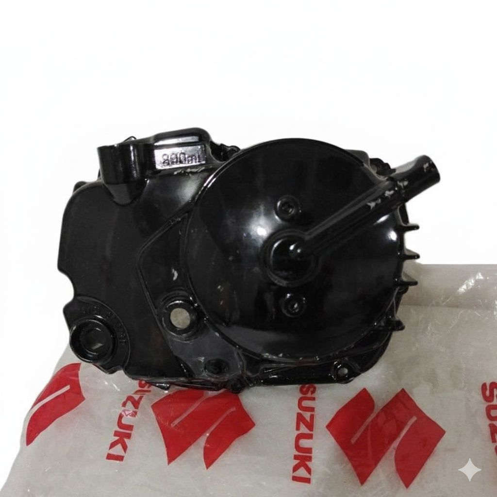 Cover Crankcase Bak magnet maknit Kopling Hitam Suzuki Smash 110 lama old Original ASLI - ADAstoknya