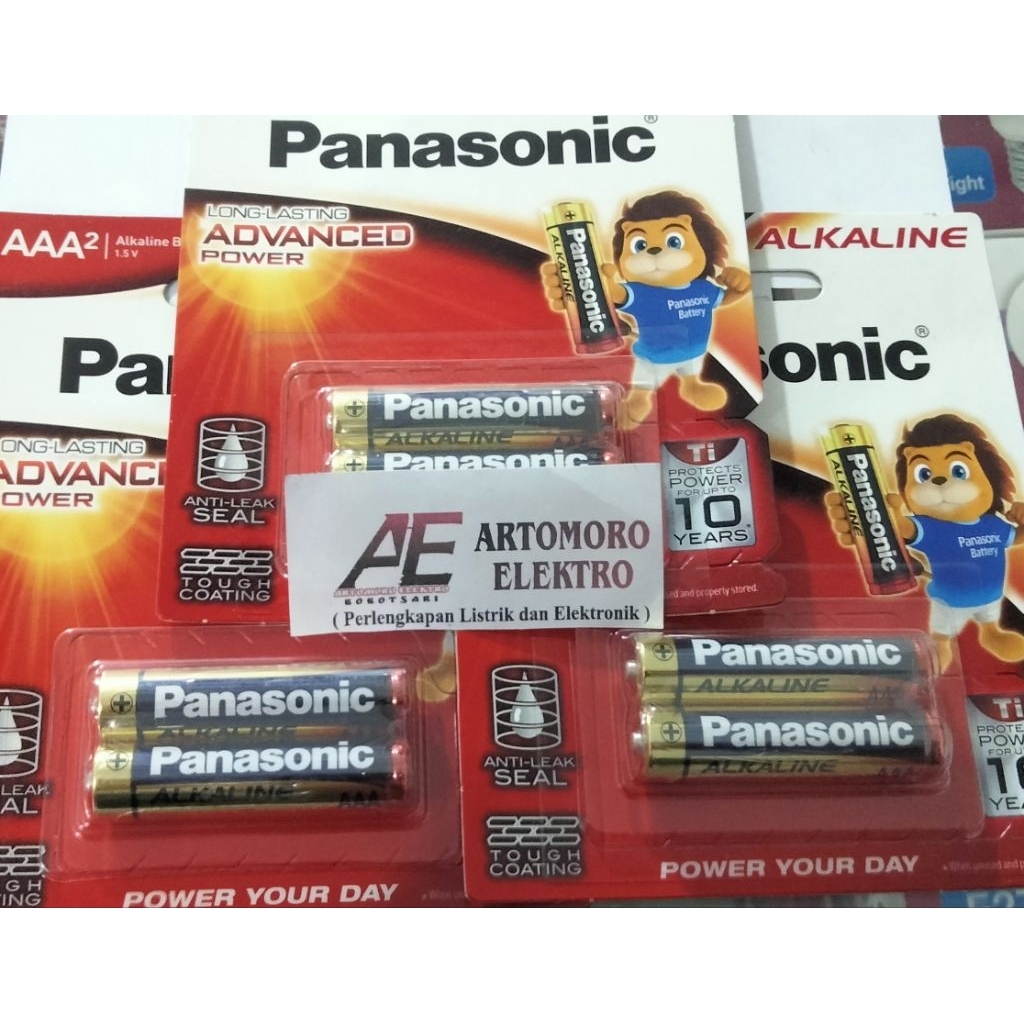 Batrai alkaline AAA Panasonic