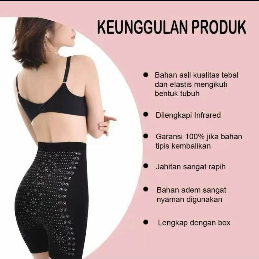 Celana korset Yang  Pelangsing Ori Teknologi Infrared Korset Celana Pelangsing Perut Pengecil Buncit