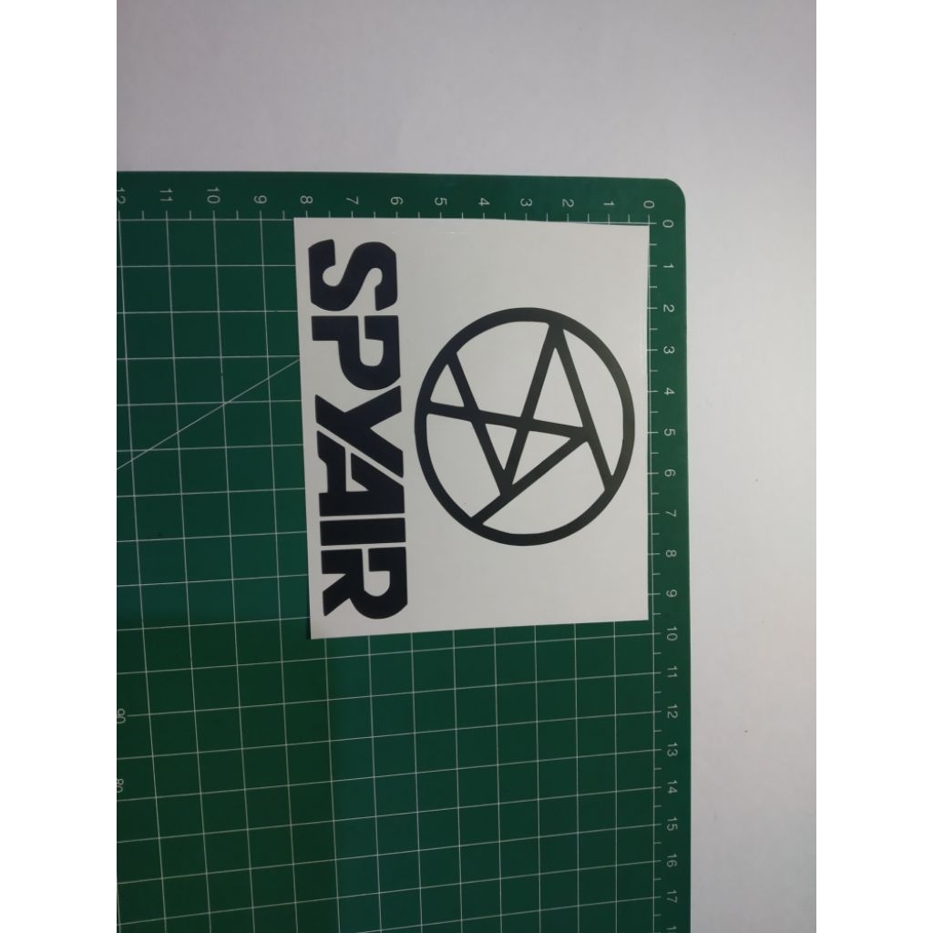 stiker cutting spyair