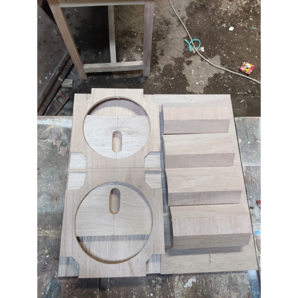 POTONGAN BOX PLANAR 8 INCH DOBEL 12MM