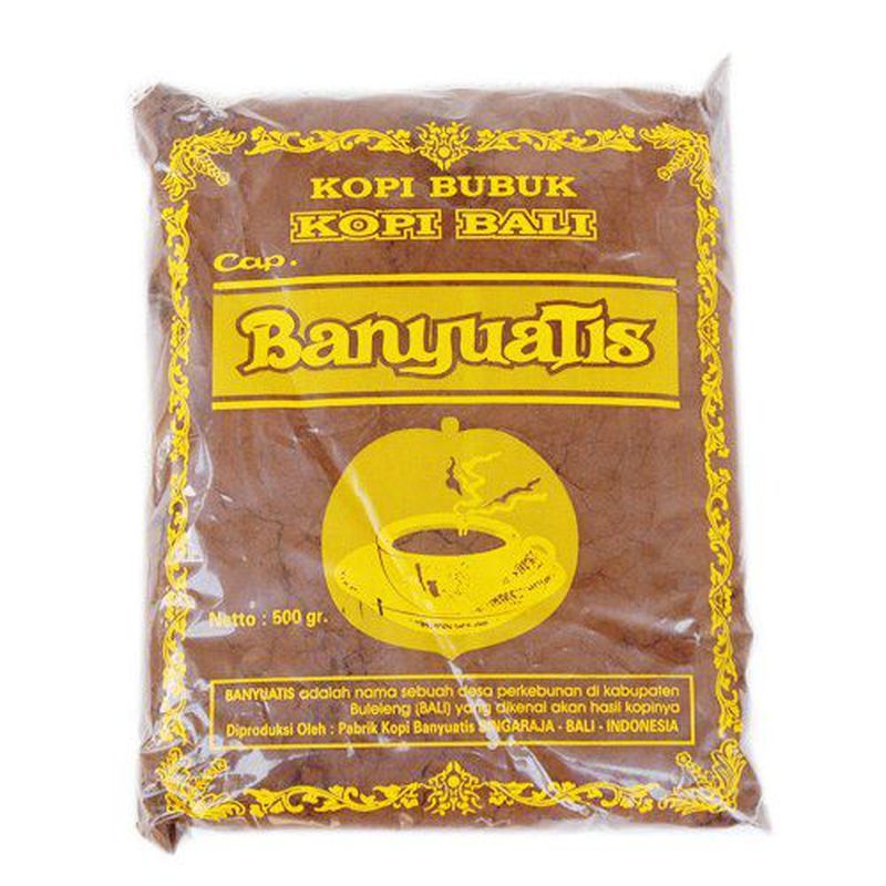 Kopi Bubuk Banyuatis Khas Bali Kemasan Plastik 500gr