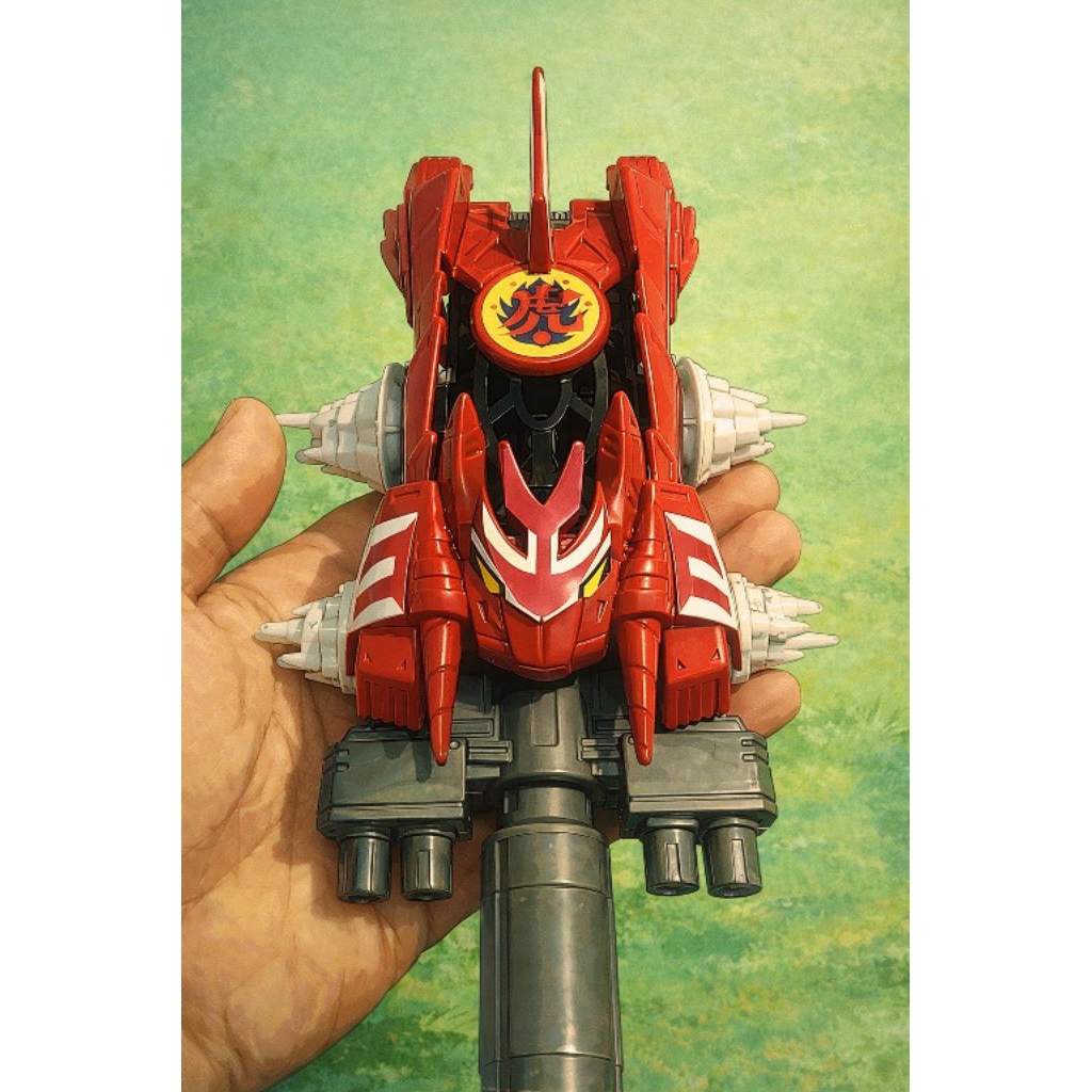 crush gear tigeraid merah