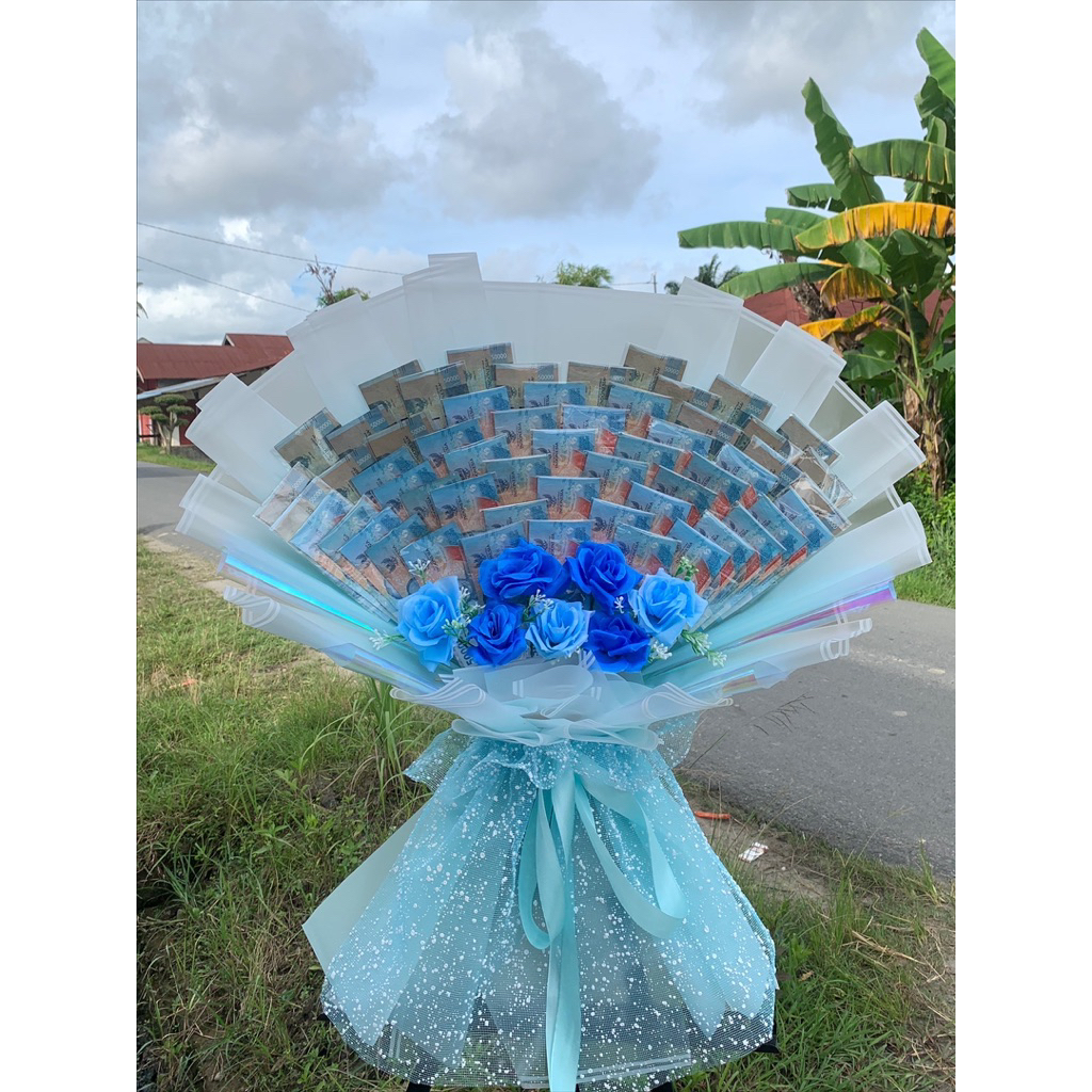 buket kosong jumbo 50 lembar