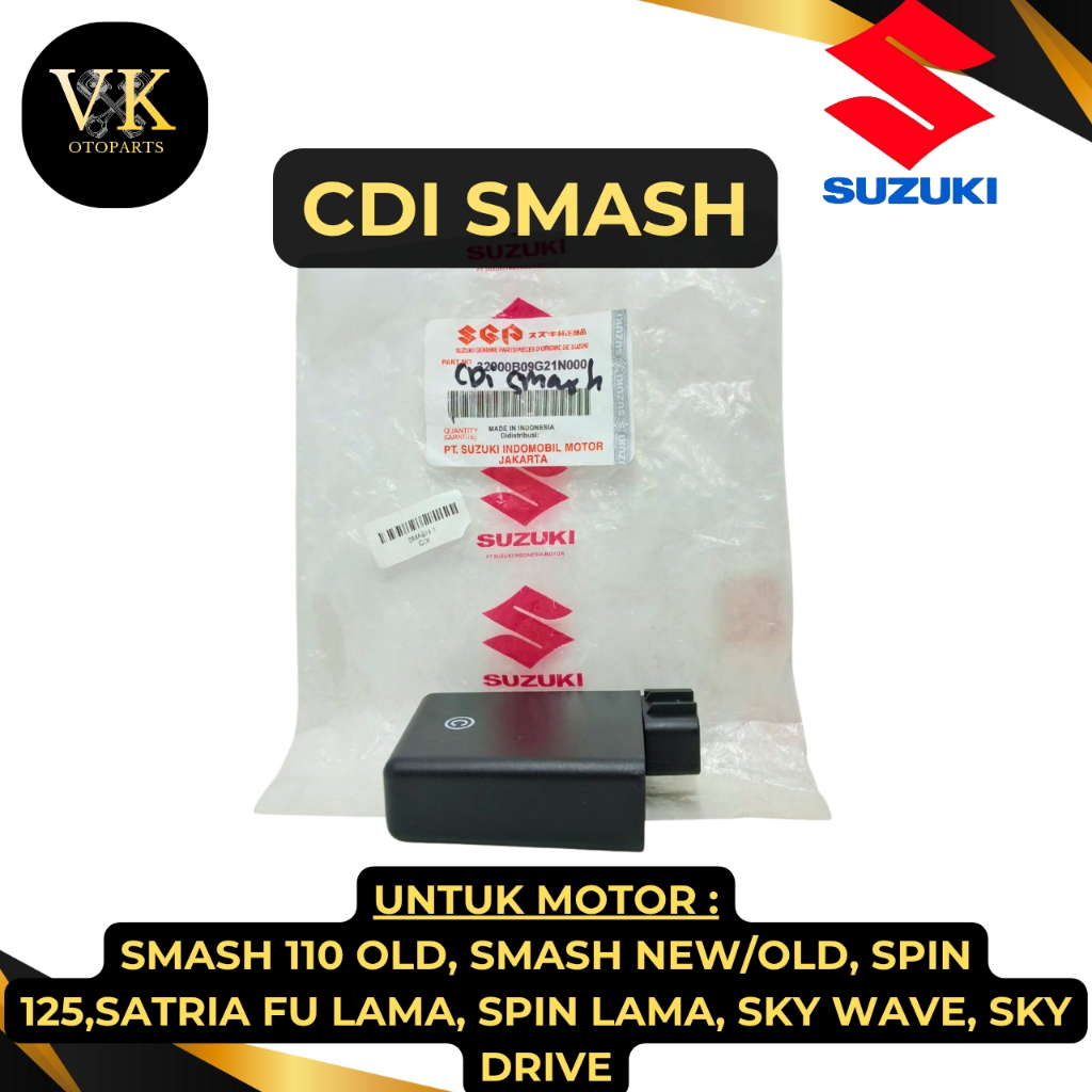 CDI SMASH ASLI Suzuki Smash/Satria FU/Spin/Skywave/Skydrive BERKUALITAS ASLI 100% ORI.