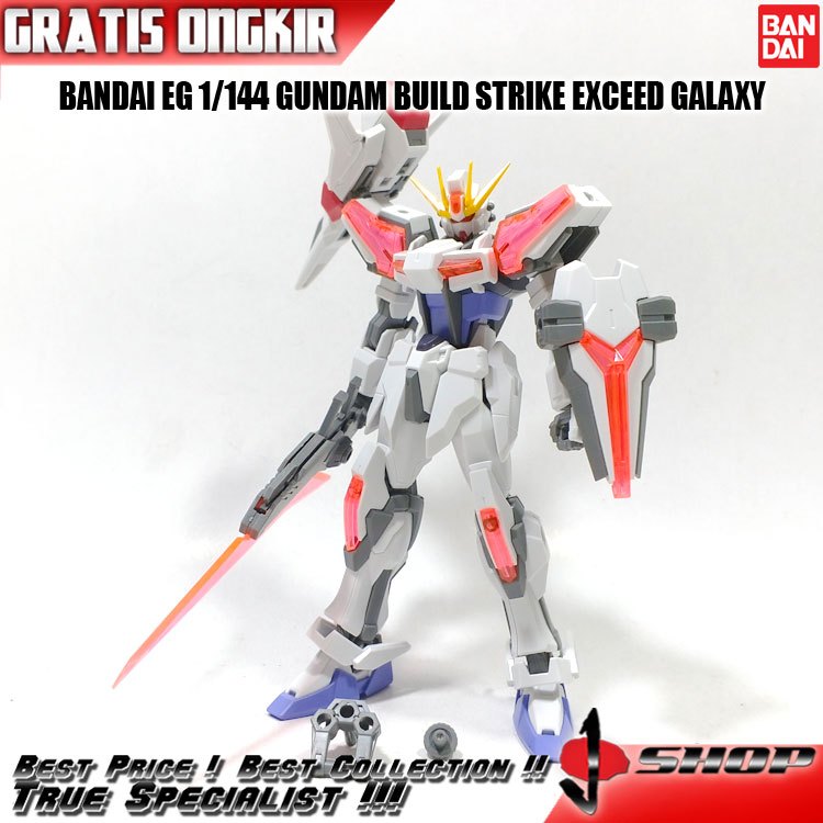 BANDAI EG 1/144 GUNDAM BUILD STRIKE EXCEED GALAXY EG98