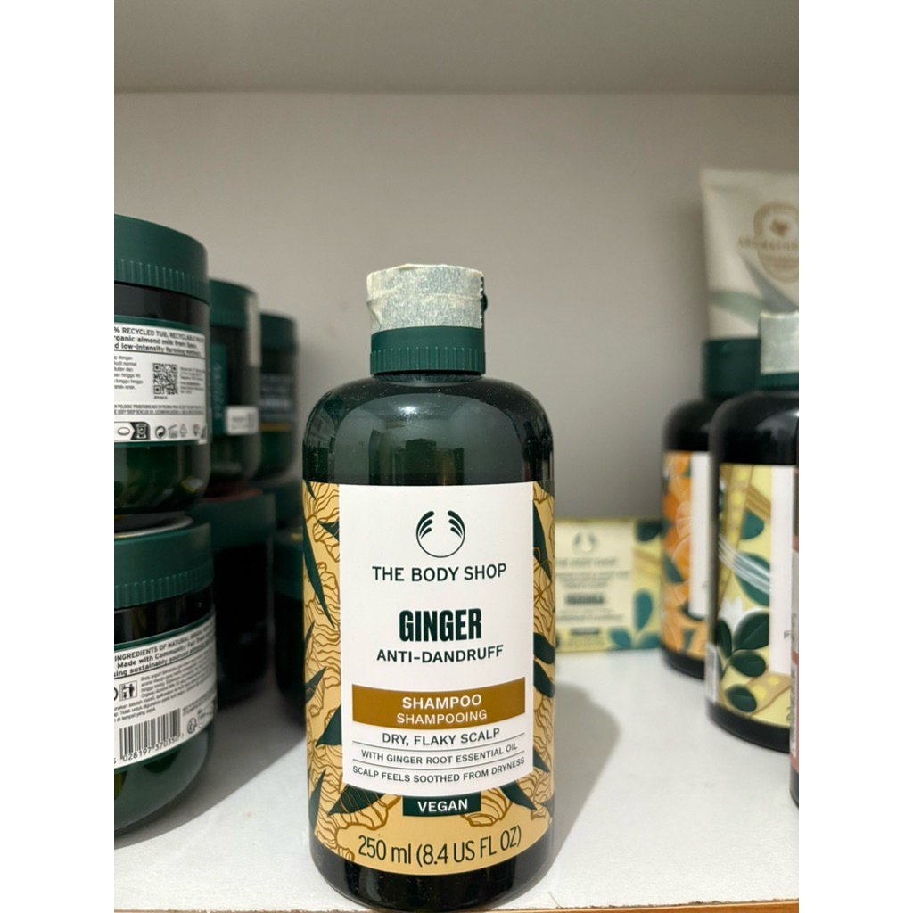 THE BODY SHOP SHAMPOO GINGER 250ml