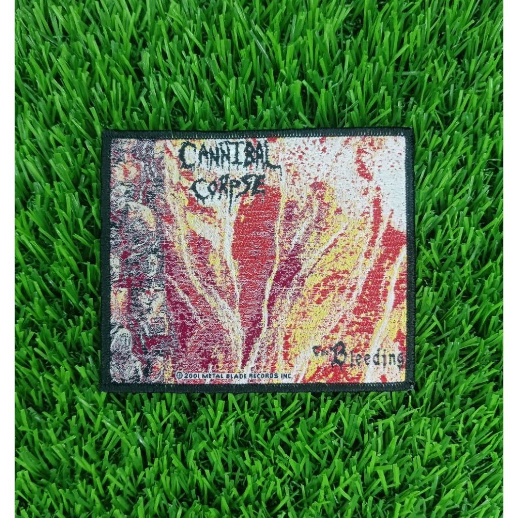 Woven patch Cannibal Corpse - The Bleeding