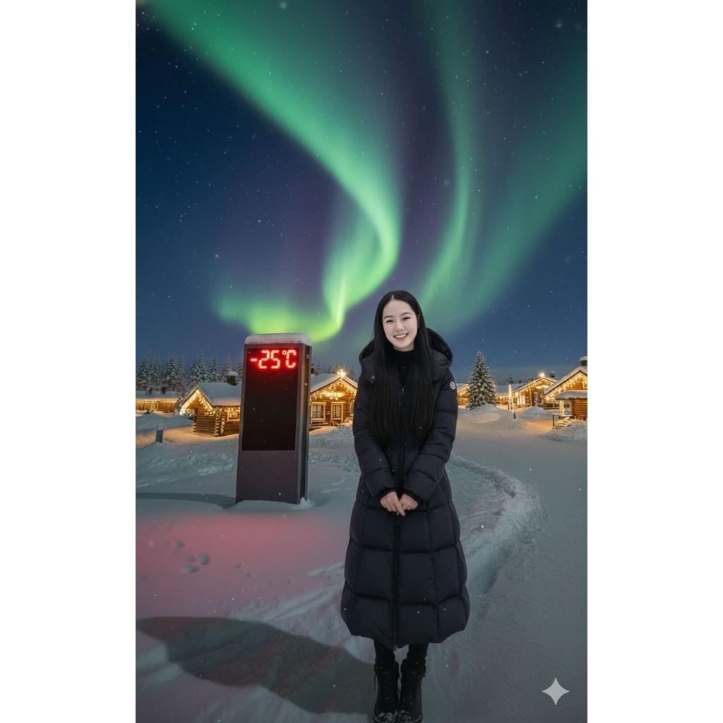 winter long coat goose down bulu angsa