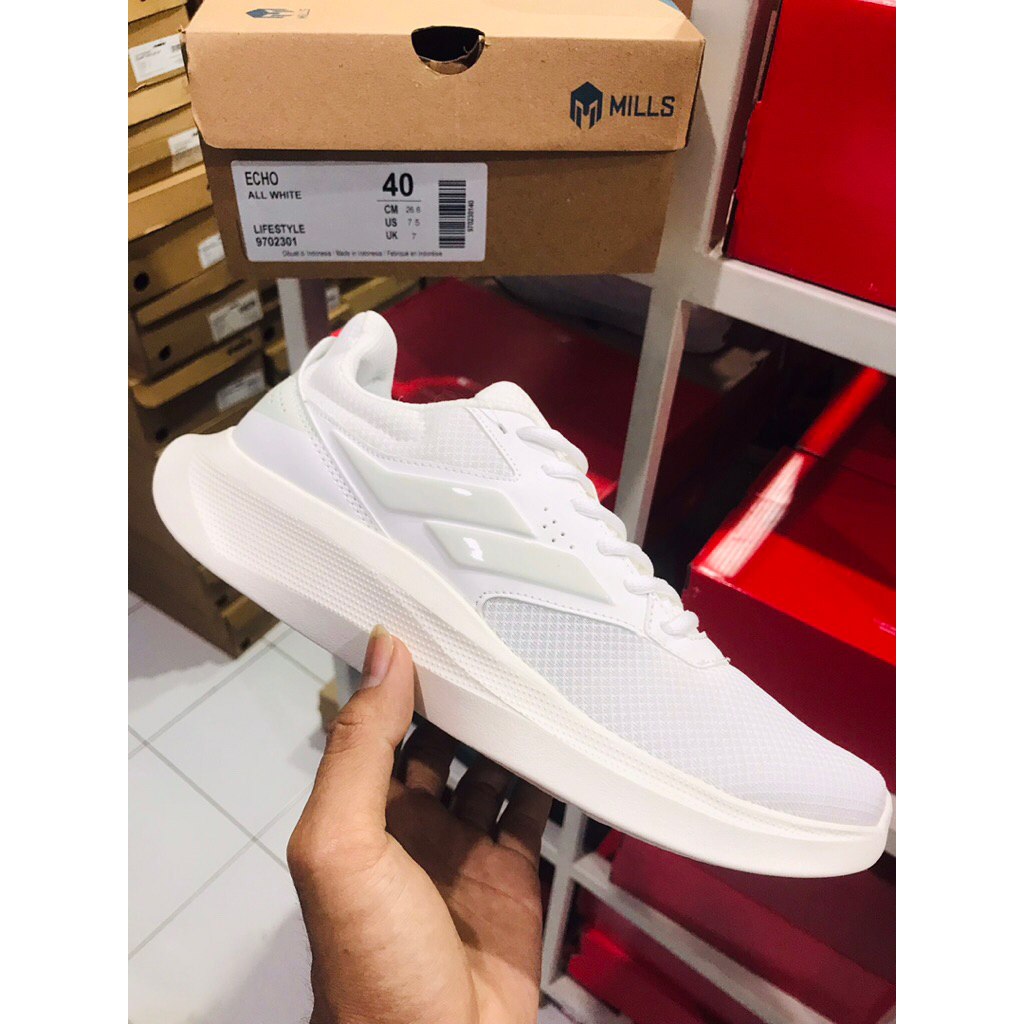 BIG SALE MILLS CO PUTUH ORIGINAL SEPATU PRIA/RUNNING/LARI/SNEAKERS