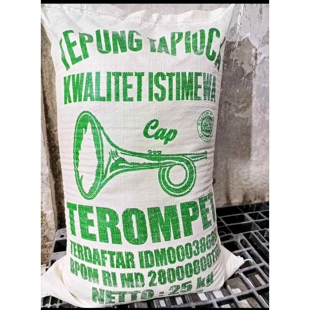 Tepung Tapioka Cap Terompet 1kg ( Curah )
