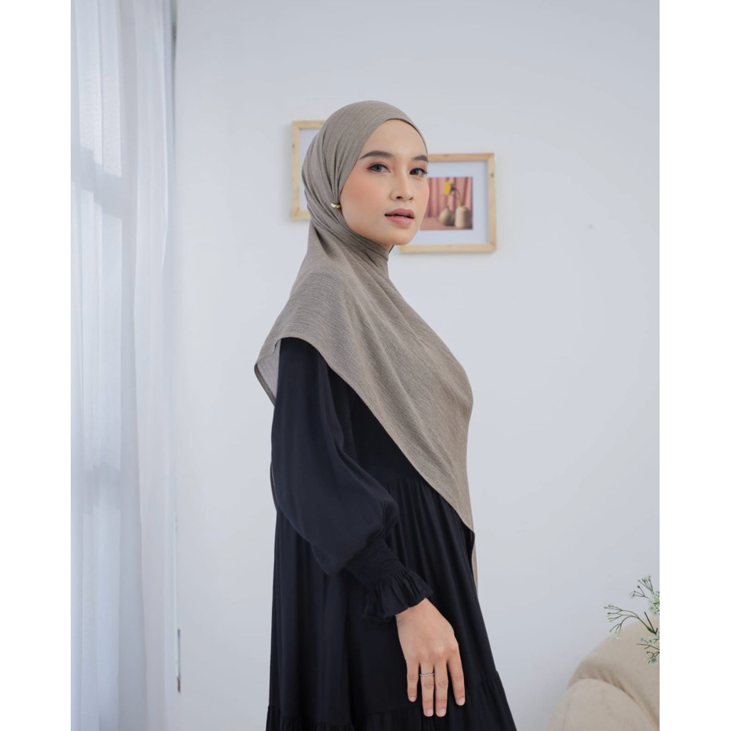 Pashmina teksture 190x75cm | Pashmina viscose mhightlight | Pashmina viscose linen - Hagia shawl by 