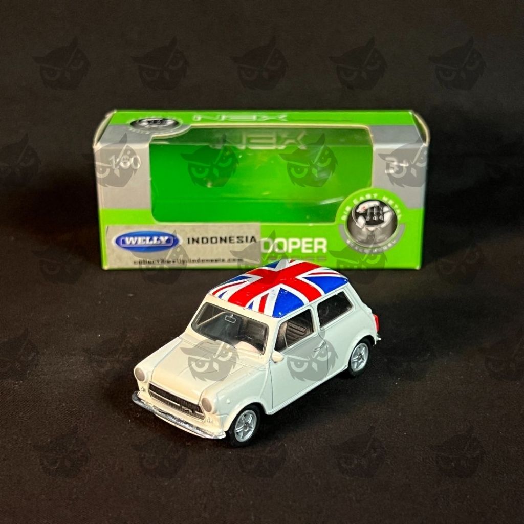 (Unsealed) Welly Morris Mini Putih (Box)