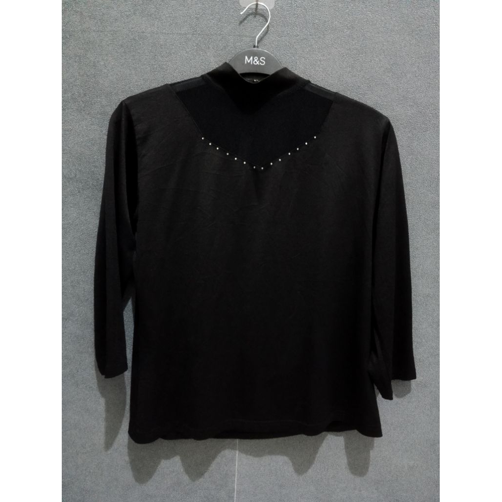 baju olahraga/baselayer hitam