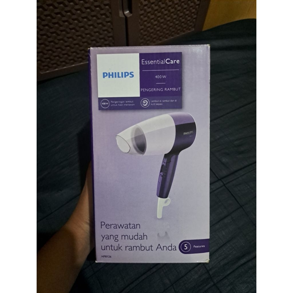 preloved hair dryer philips 400watt