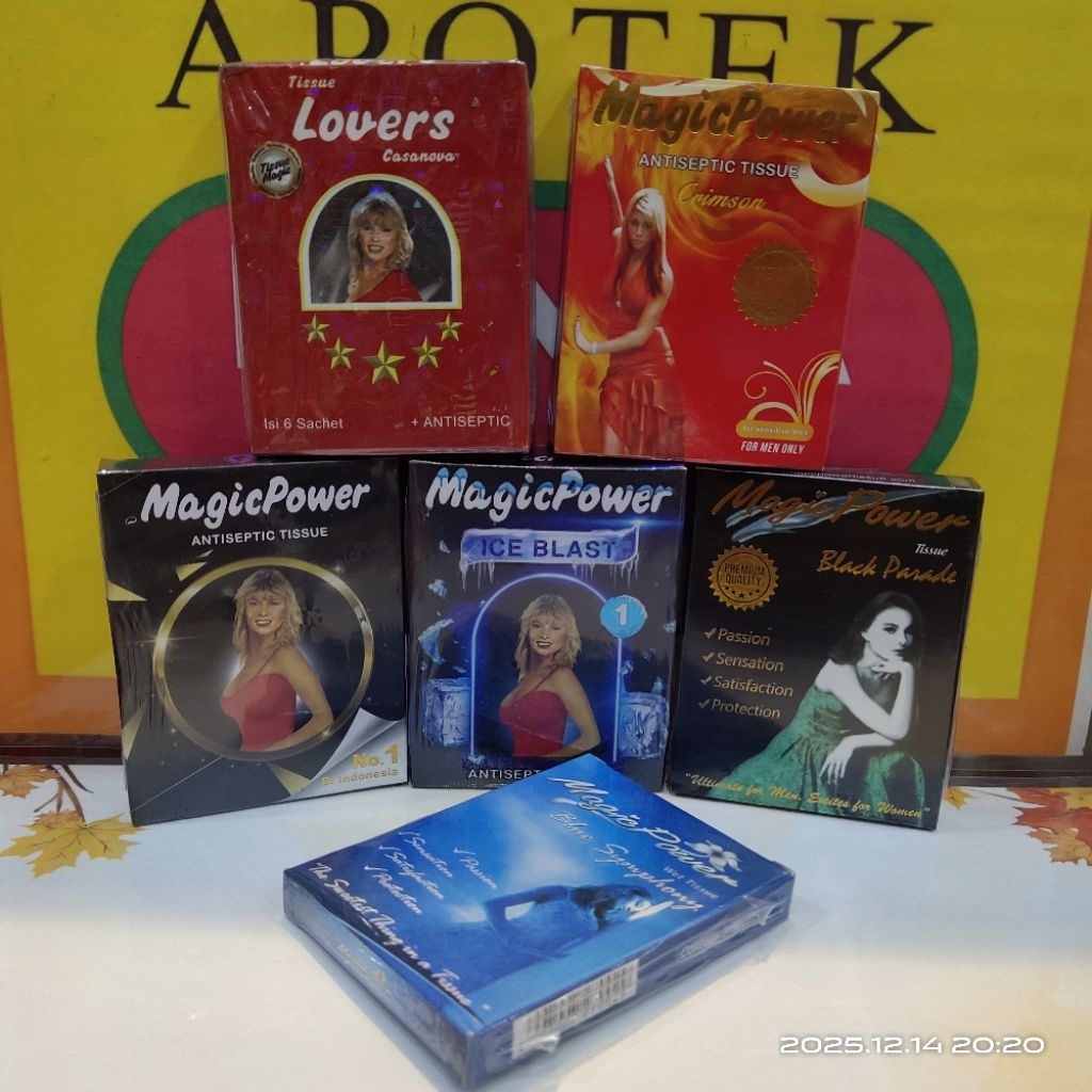 Magic Power Antiseptic Tissu - Tissu Kesehatan