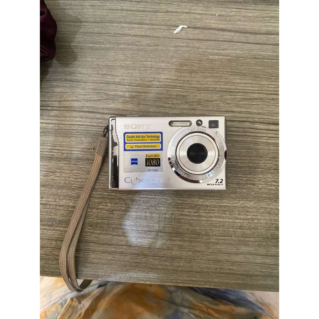 digicam sony cybershot dsc w80