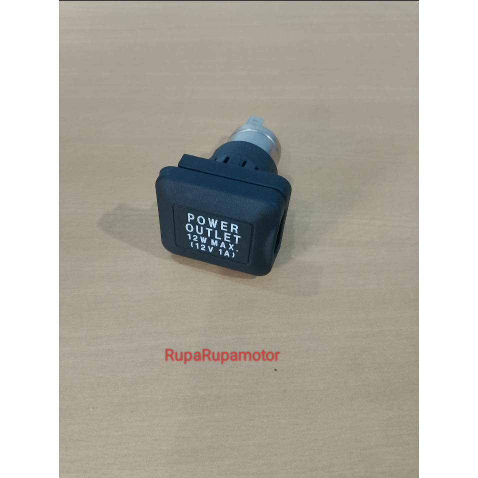 Power Outlet/Rumah Charger Casan Honda PCX,ADV,BEAT,GENIO,SCOOPY 2019 ORiginal