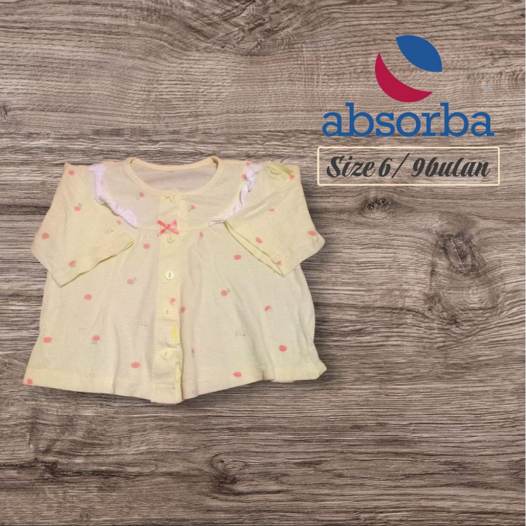 atasan baby moimoln,agabang,absorba,tartin