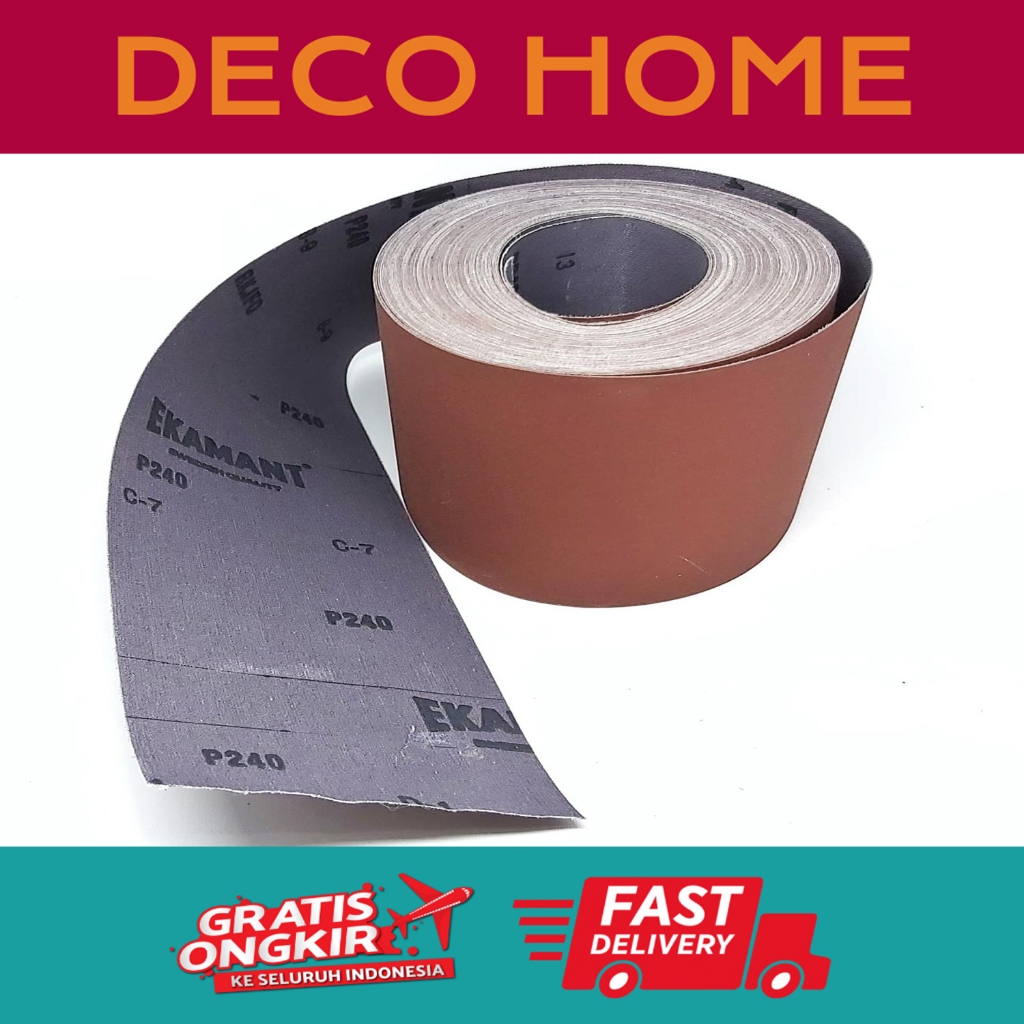 AMPLAS METERAN EKAMANT. KERTAS GOSOK EKAMANT METERAN