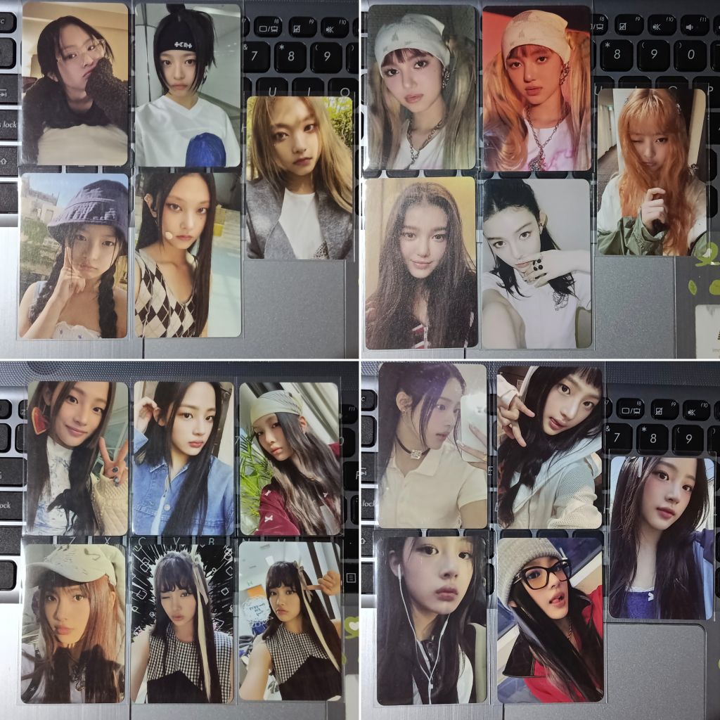 PC NEWJEANS NJ ID PHOTO supernatural album get up bubblegum newjeans HANNI MINJI DANIELLE HAERIN HYE