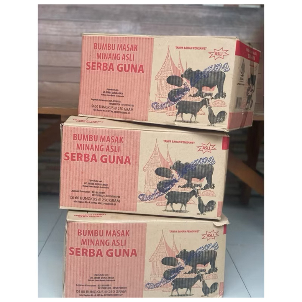 Serba guna Gulai 1 Dus berat 15 kg