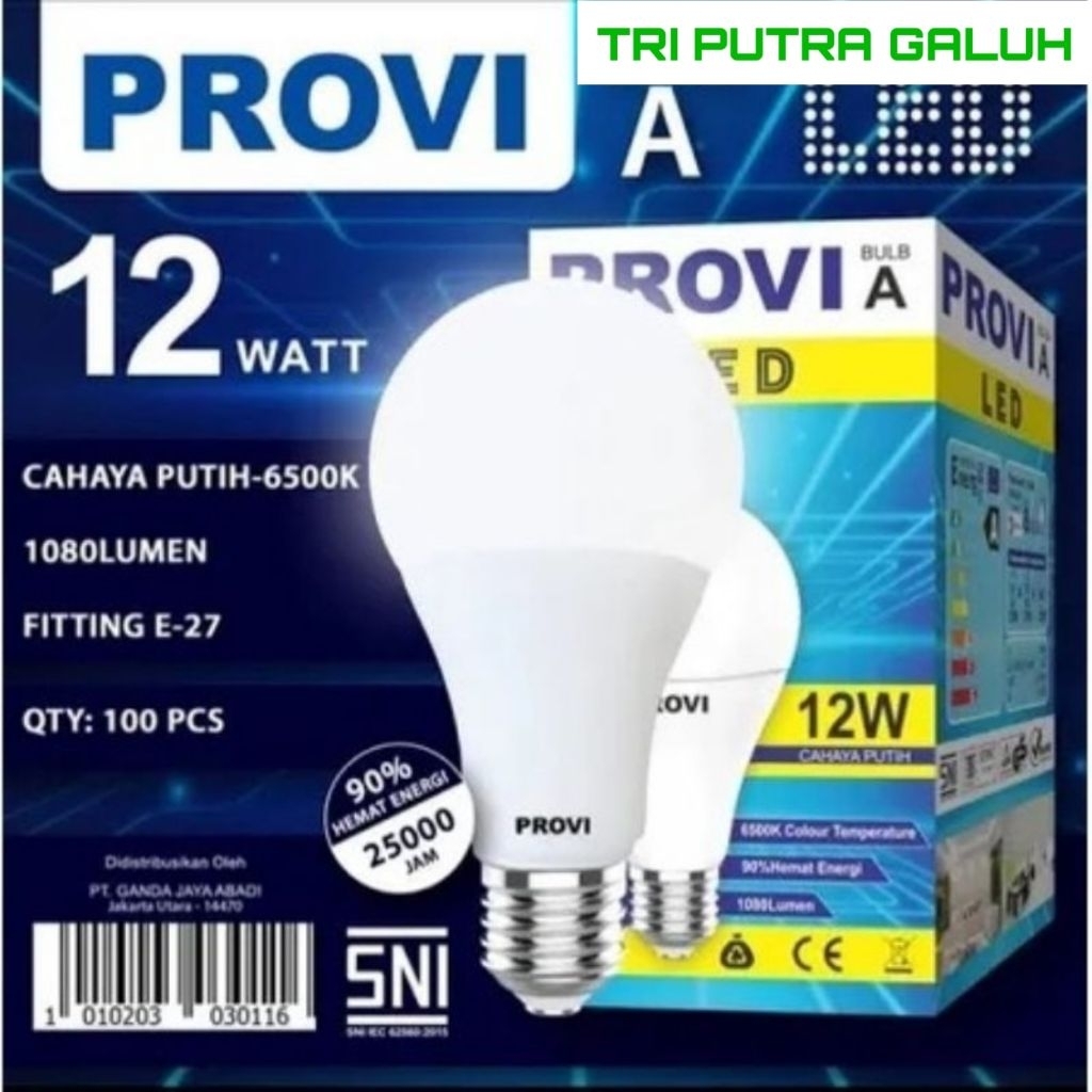 LAMPU PROVI 12Watt LED