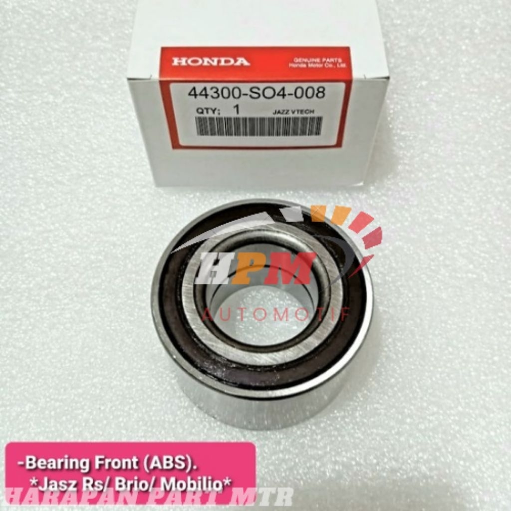 BEARING RODA DEPAN LAHAR DEPAN ORIGINAL (ABS) JAZZ VTEC/ JAZZ RS/ MOBILIO/ BRIO