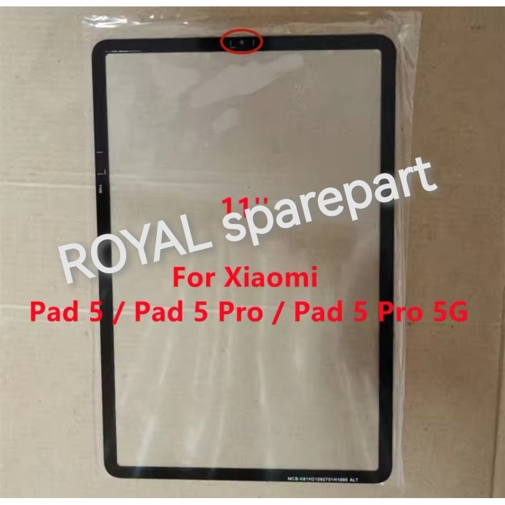 Glass + OCA Original 11'' Xiaomi Pad 5 / Pad 5 Pro / 5G XIAOMI MI PAD 5 Original