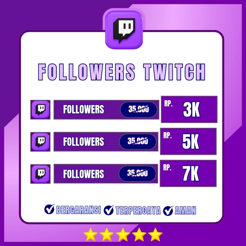 FOLLOWERS TWITCH