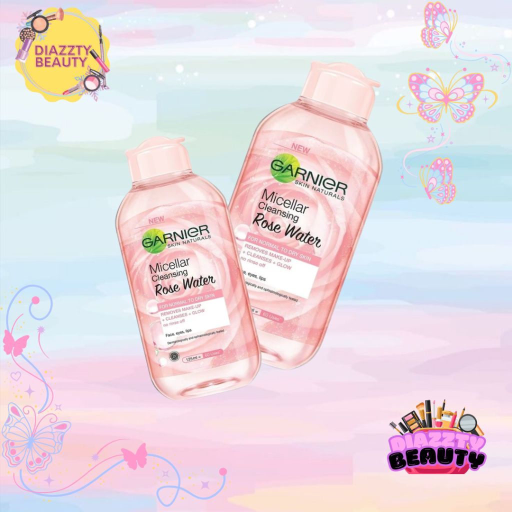 [DiazztyBeauty] Garnier Micellar Water || Garnier Micellar Water Rose 125ml // Garnier Micellar Wate