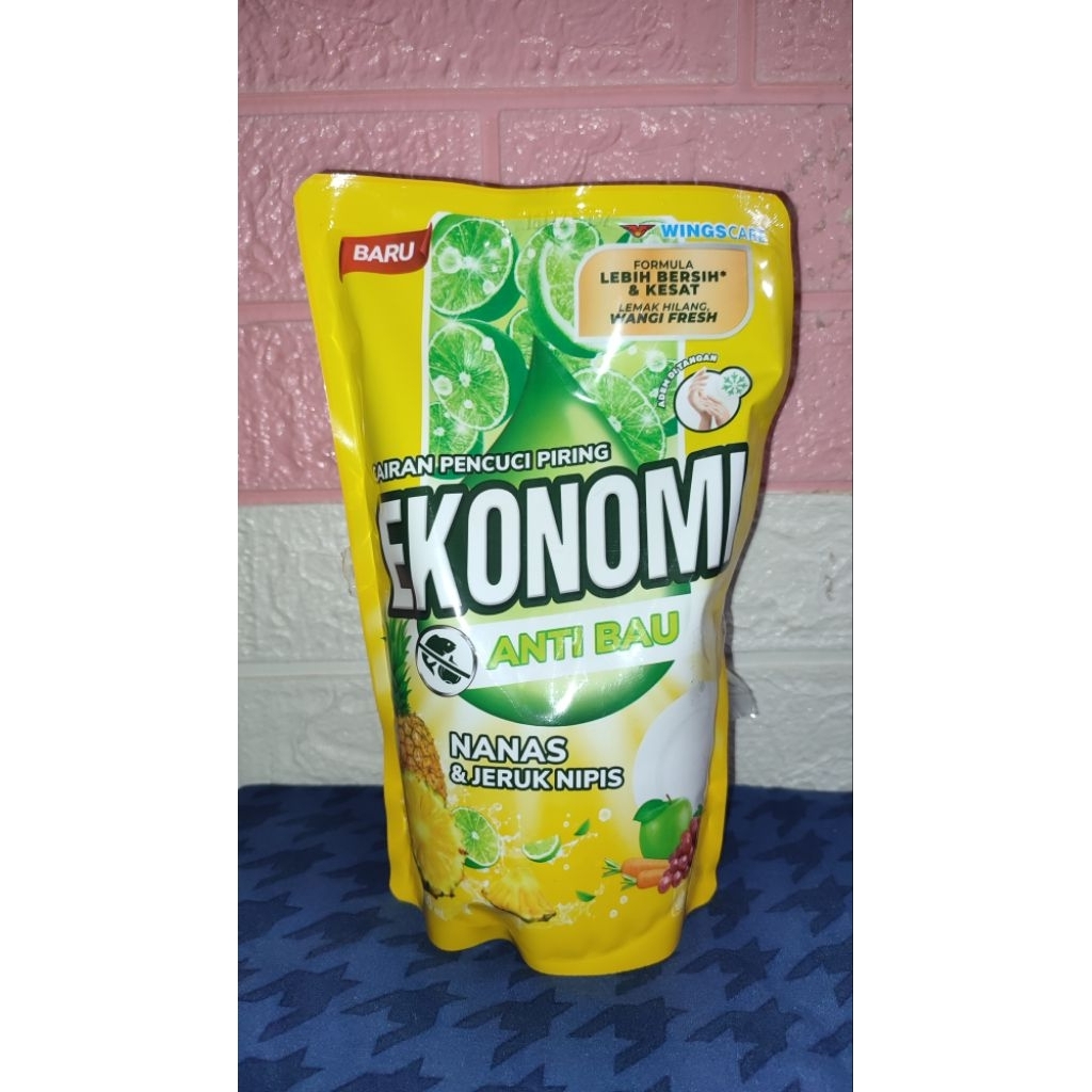 Ekonomi Jeruk Nipis , sereh, siwak & limau 650 ml | Sabun Cuci Piring | ekonomi cuci piring 650 ml |
