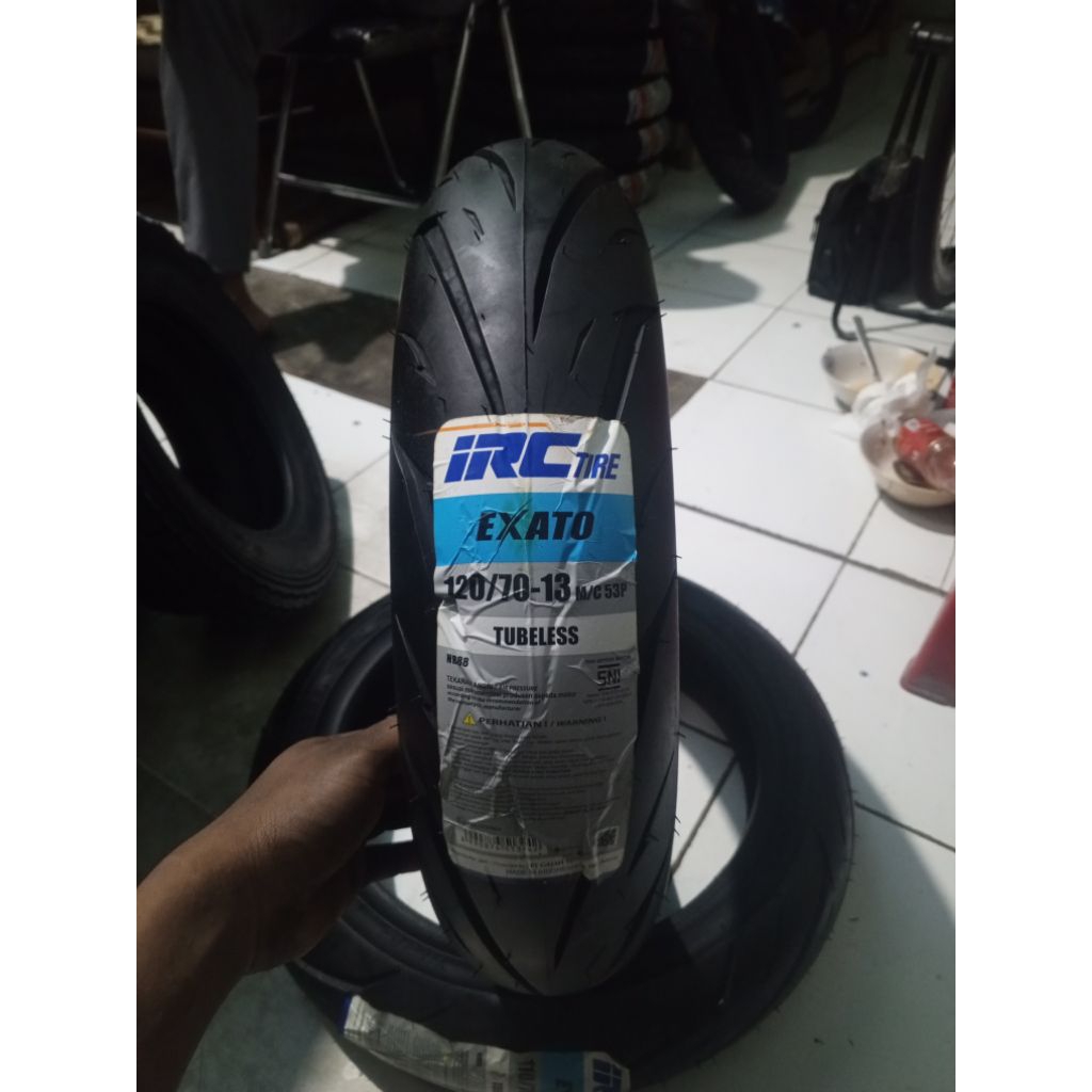 Ban Luar Tubeless Irc Exato 120/70-13 Ban Luar Motor Matic Nmax