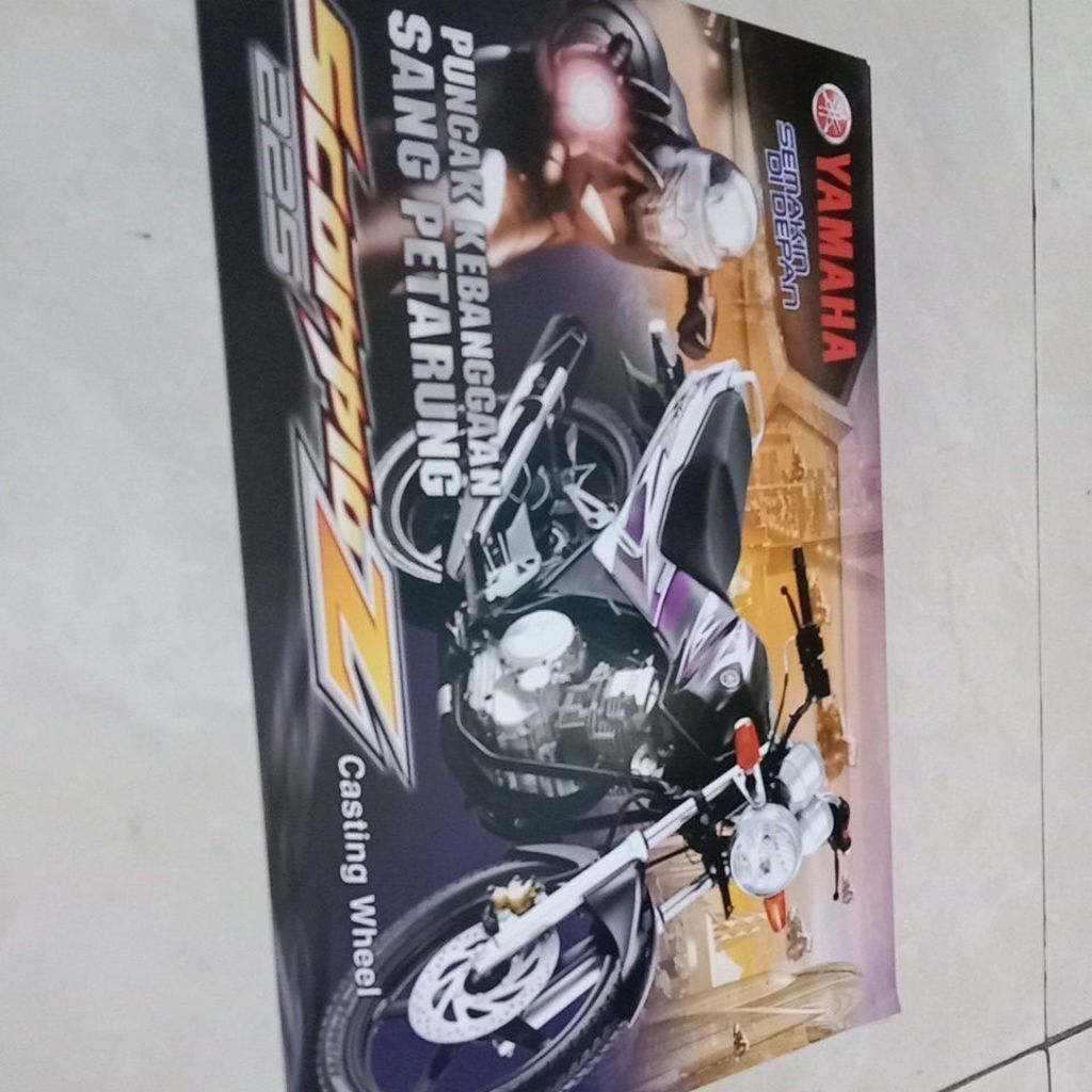 brosur Yamaha ScorpioZ