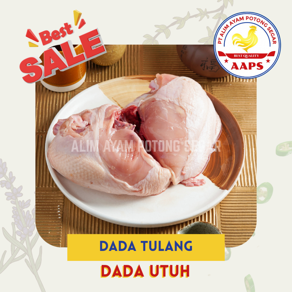 Dada Tulang Ayam Fresh Dada Mentok Tanpa Sayap