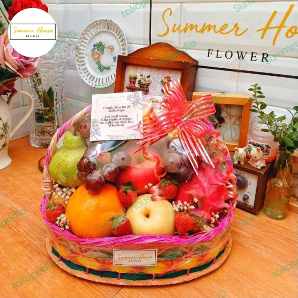 Summer House Flower (Parcel Buah Better) | Parcel Buah Jakarta, Parcel Buah Depok, Parcel Buah Bekas