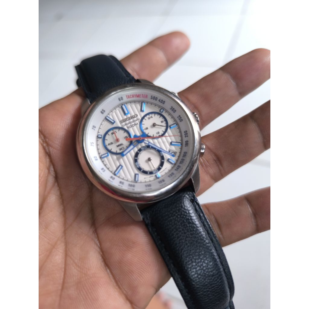 seiko cronograph 100 m