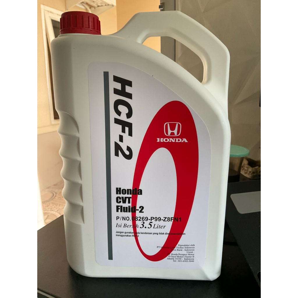 oli transmisi cvt hcf2 original honda mobil