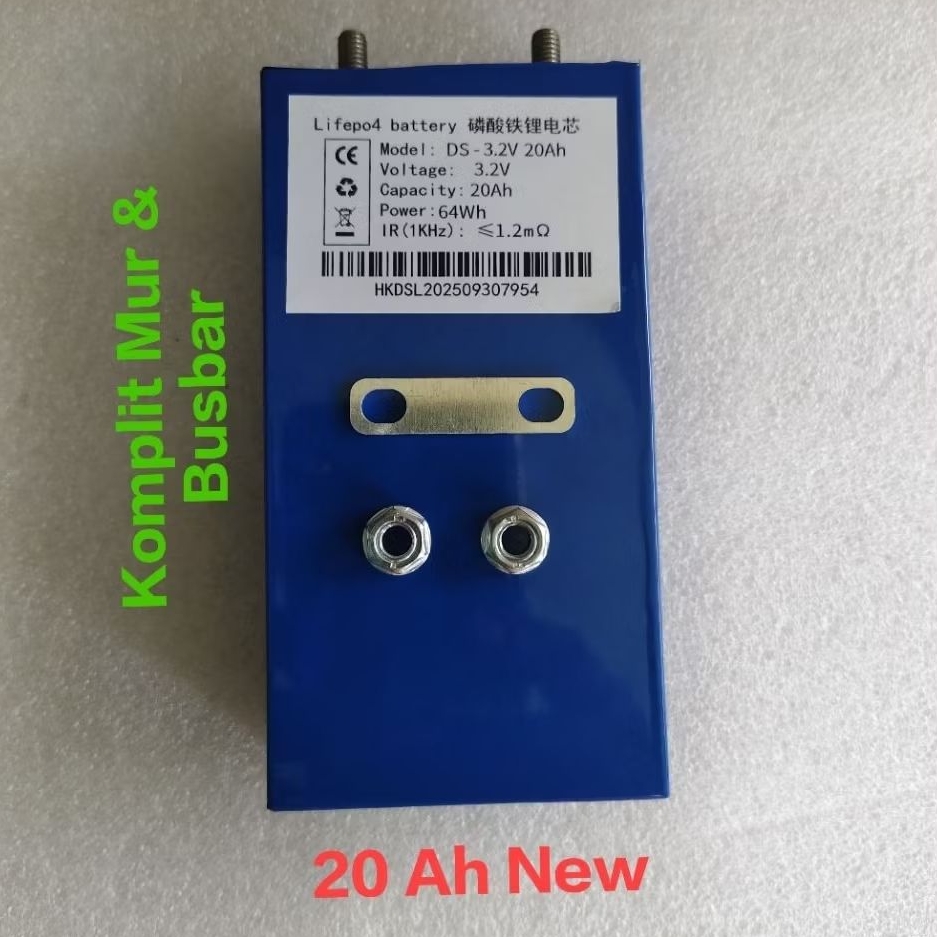 Baterai Lifepo4 20Ah Prismatic ( Baru)