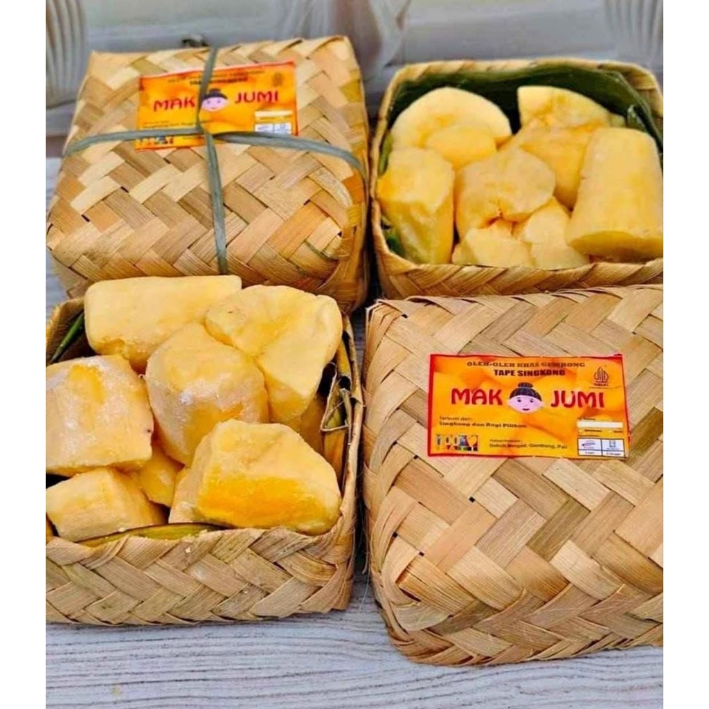 TAPE SINGKONG MANIS PUNEL MURAH SURABAYA PER PACK / POHONG / MAKANAN SEGAR / FRESH FOOD BEST SELLER