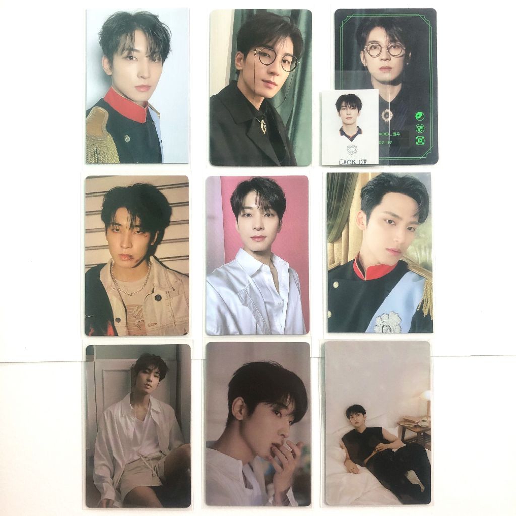WONWOO MINGYU JOSHUA SCOUPS DK JEONGHAN Official Photocard Seventeen "Attacca" Carver pc booklet
