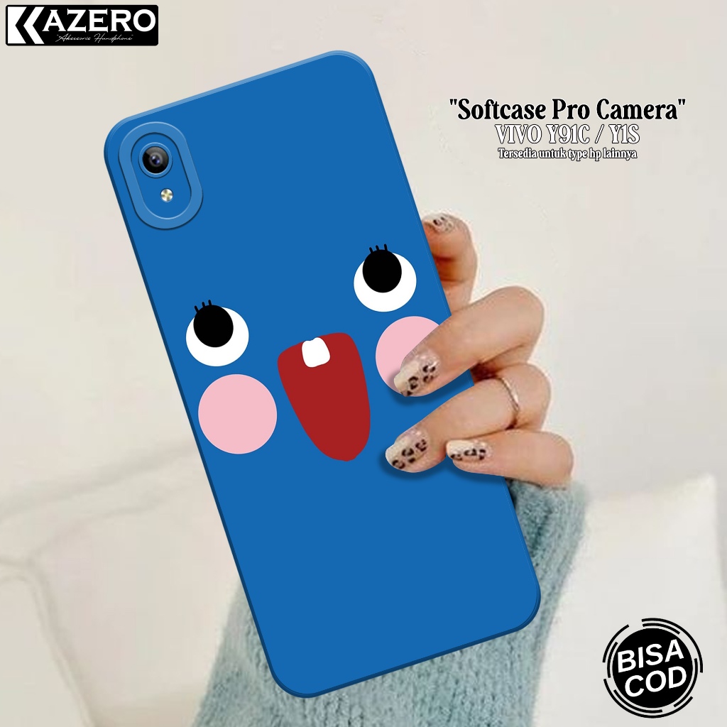 Case Hp VIVO Y91C / Y1S Fashion Case Kartun Silikon Pro Camera Softcase VIVO Y91C / Y1S Casing VIVO 