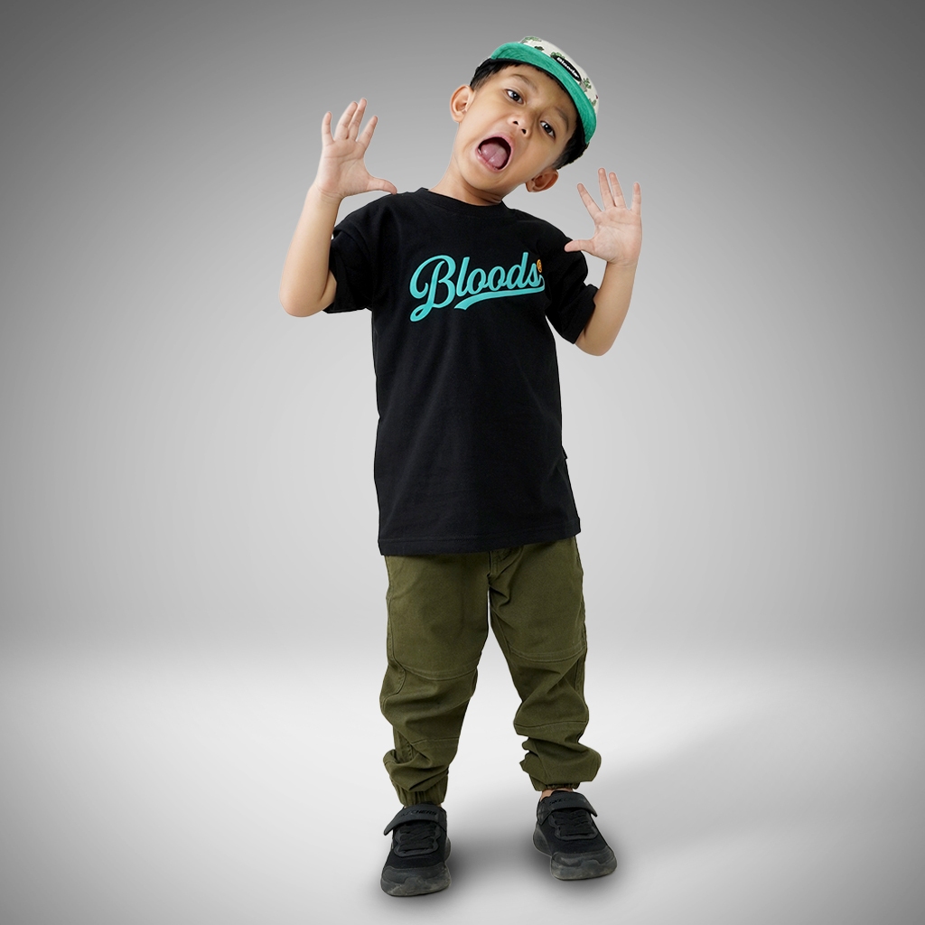 Bloods Series Kids Kaos Anak Tinycore 01 Black