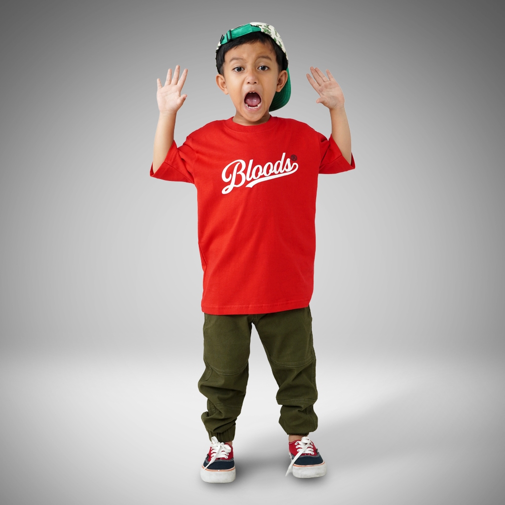 Bloods Series Kids Kaos Anak Tinycore 04 Red