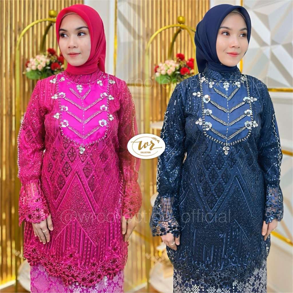 ZILVIA KEBAYA MODERN/ Baju Pesta/ Baju bodo modern by Wr collection