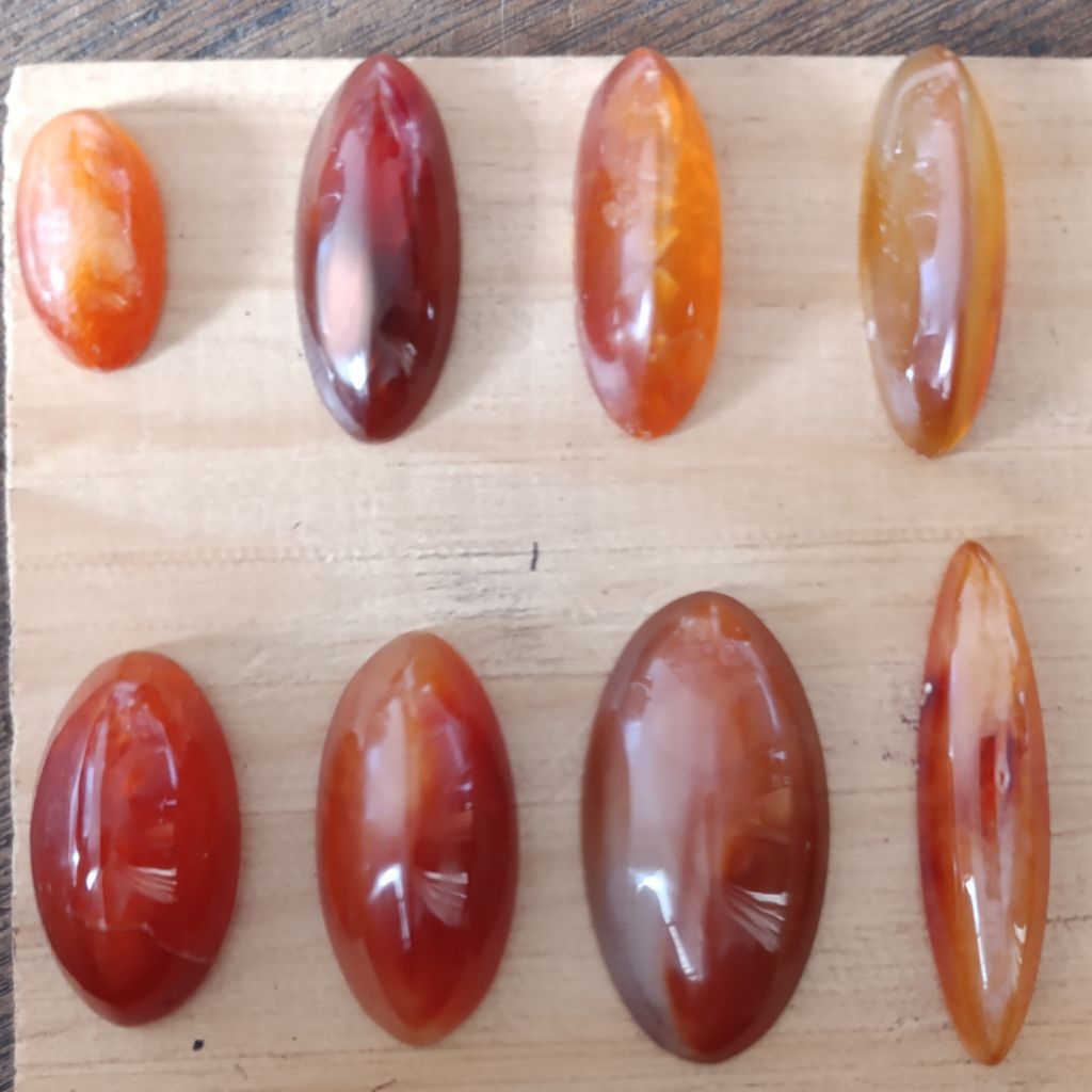 LS 184 Batu Akik Loose Stone Pandan Nanas Merah /Nasmer Asli Natural Joss untuk Mata cincin liontin 