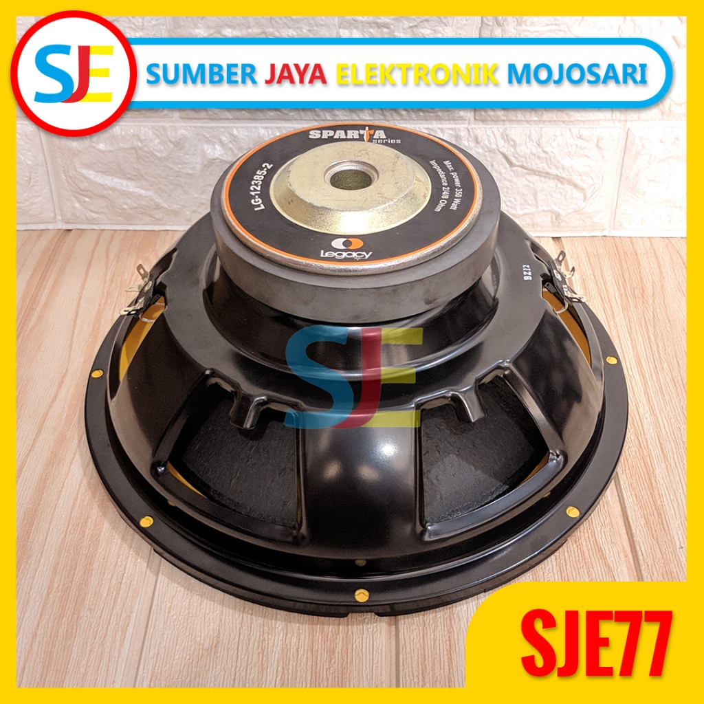 Speaker Subwoofer  12 Inch Legacy Sparta LG 12385-2 / Speaker Legacy 12" LG 12385-2 Sparta Series