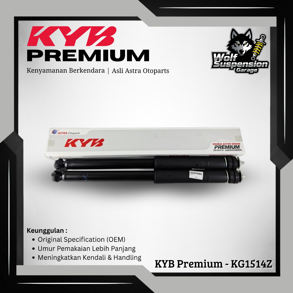 Kayaba / KYB Premium Shockbreaker Belakang Mobil Honda Mobilio